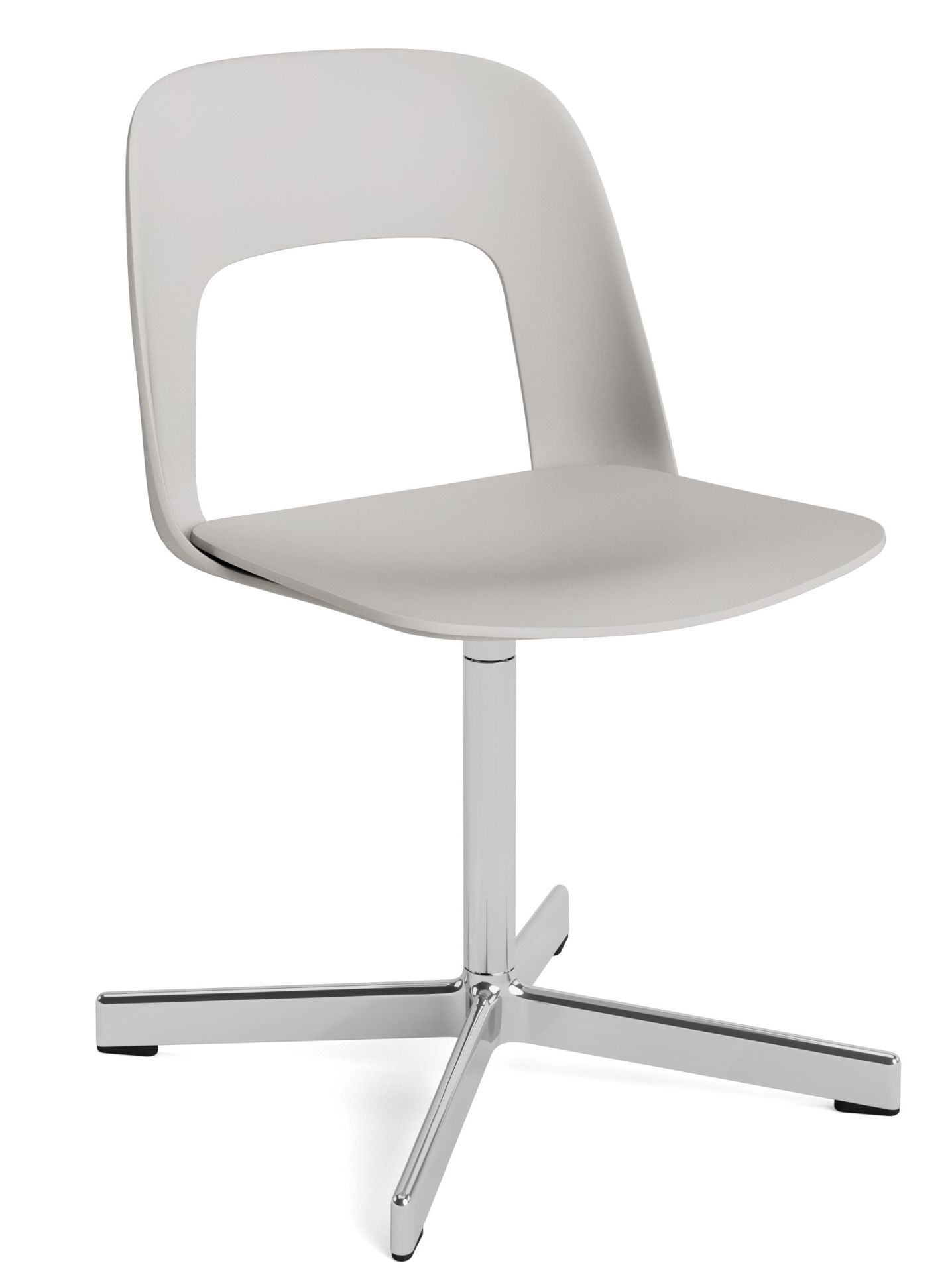 Layout Side Chair 131 4-Stern Drehfuß Stuhl Hay