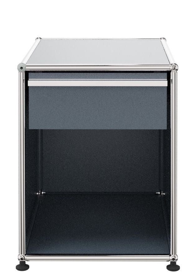 USM Haller Nachttisch mittelgrau