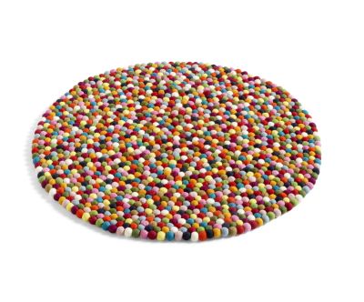 Pinocchio Teppich Ø90 cm Multicolor Hay