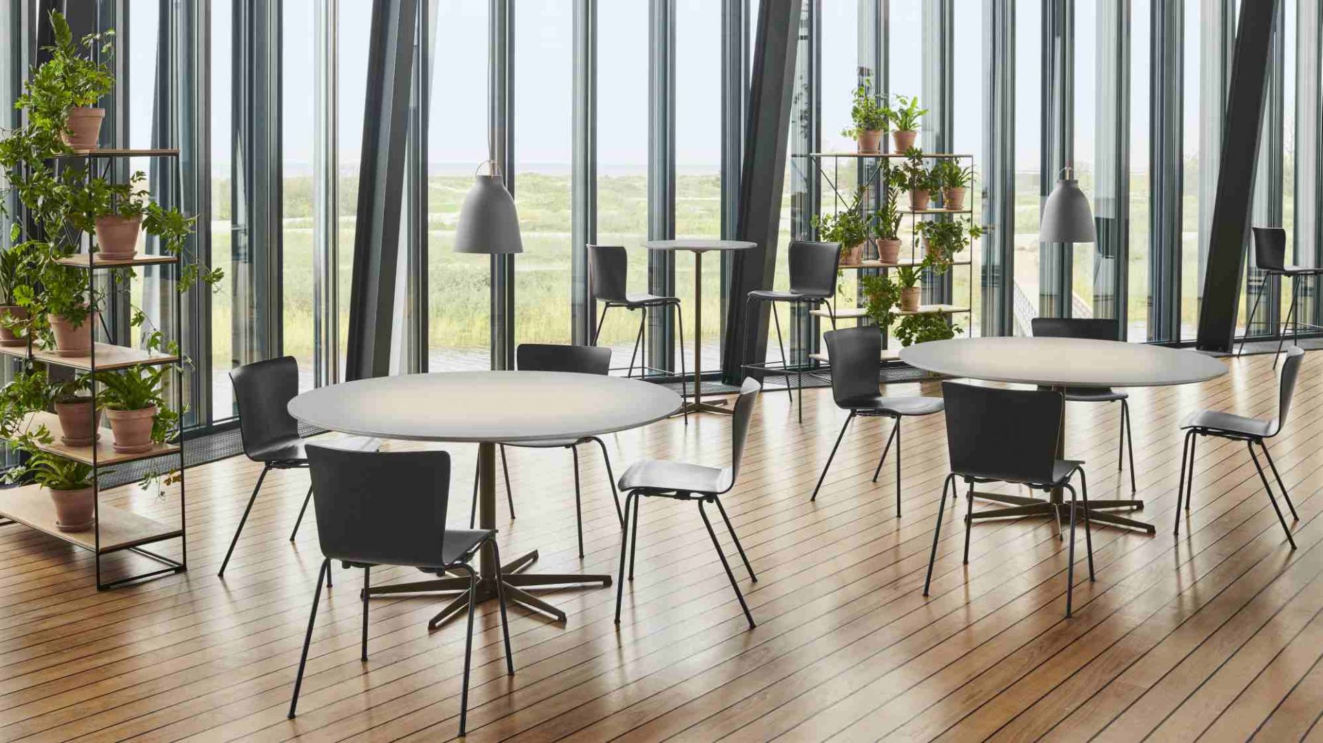 Couchtischserie Rund Fritz Hansen