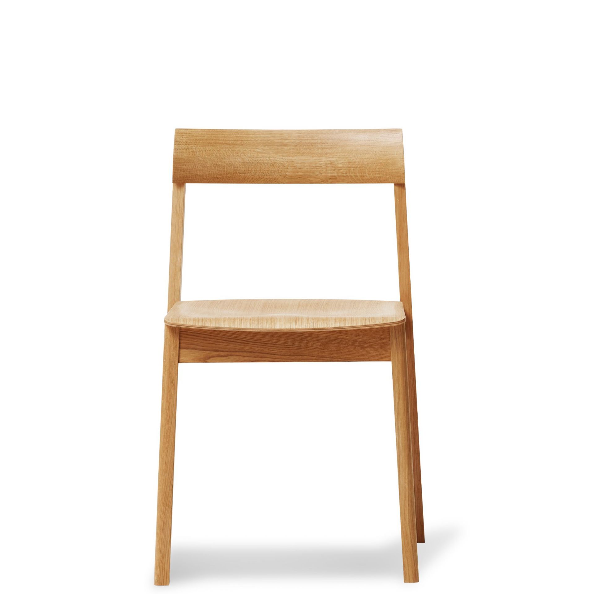 Blueprint Stuhl aus Eiche von Form & Refine, skandinavisches Design, minimalistisch und hell.
