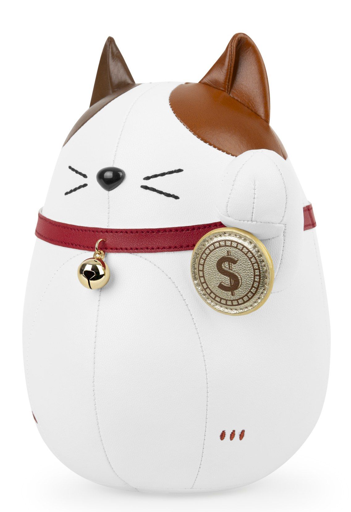 Buchstütze Lucky Cat Fu Tan / Weiß Züny 