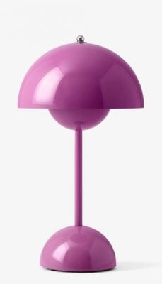 Flowerpot VP9 Portable Akkuleuchte / Tischleuchte mit USB TANGY PINK AndTradition EINZELSTÜCK  