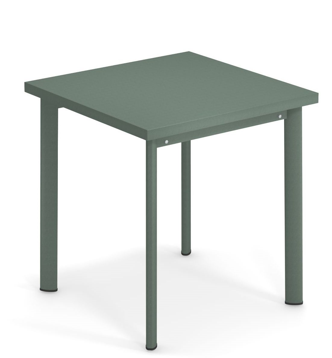 Quadratischer, grüner Star Tisch von Emu für den Außenbereich, ideal für Garten und Terrasse.