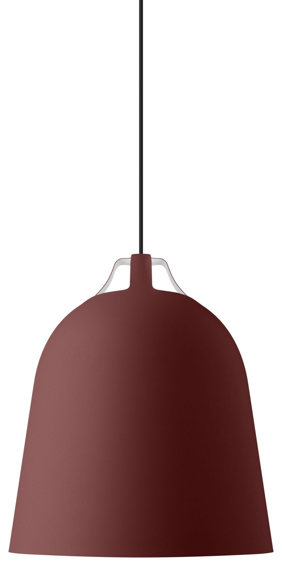 Burgunderrote Clover Pendelleuchte von Eva Solo, Durchmesser 35 cm, moderne Hängelampe für Wohnräume.