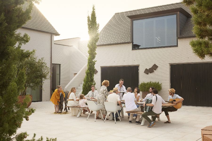 Panigiri Combo Tisch-und Bank Kombi Outdoor Extremis