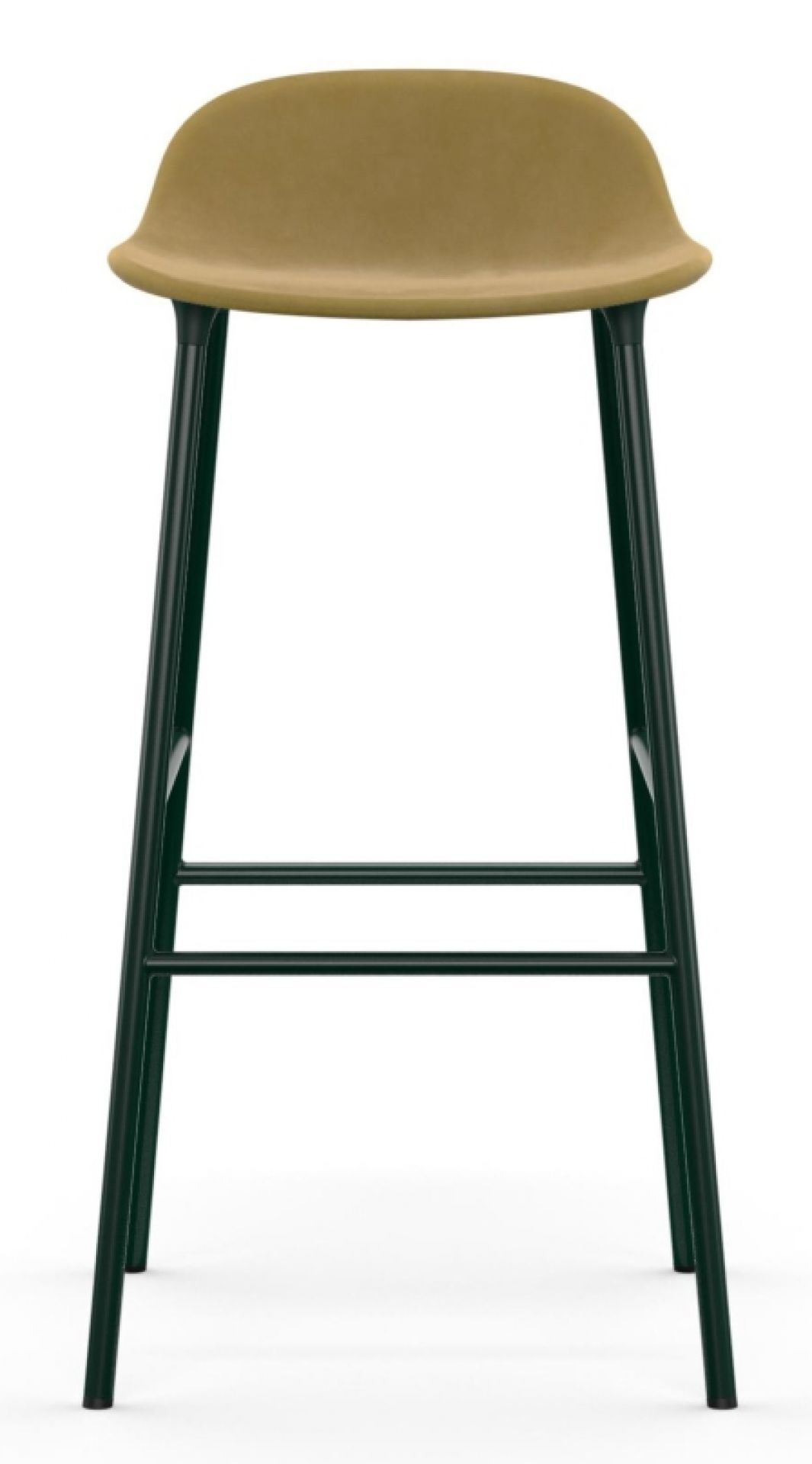 Form Barstool Barhocker H 75 cm Stahl Gepolstert Normann Copenhagen