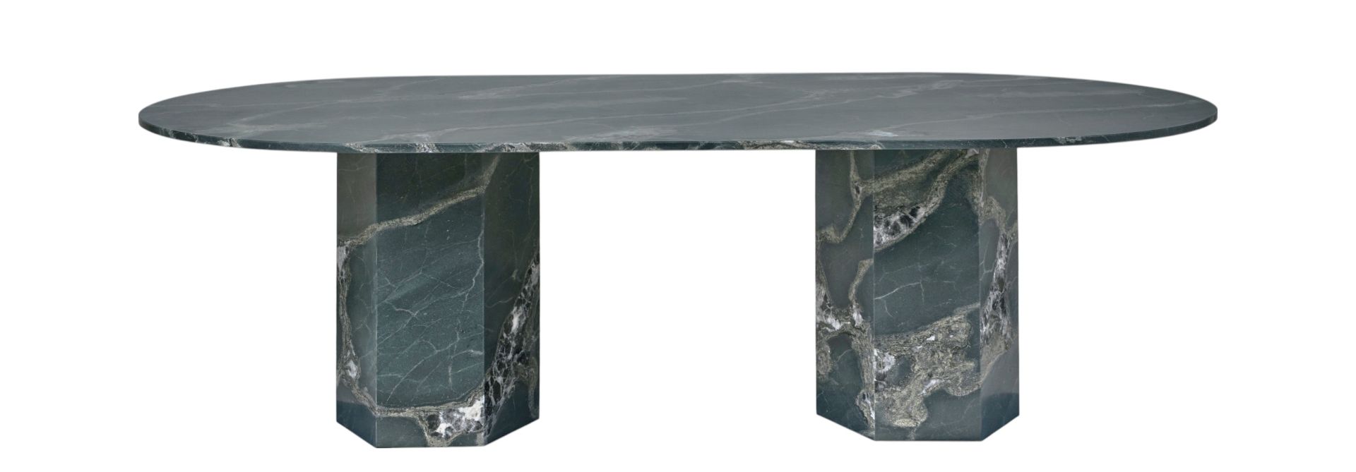 Epic Outdoor Esstisch Ellipse Gubi