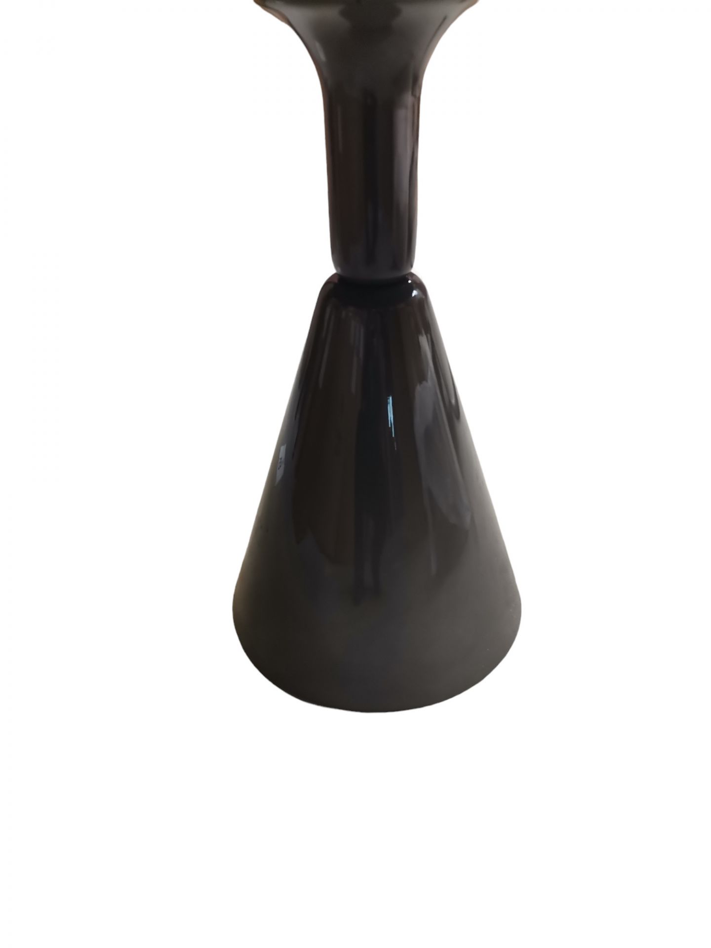 Anthrazitfarbener Pion Esstisch von Sancal, runder Tisch mit modernem Design für Esszimmer und Küche.