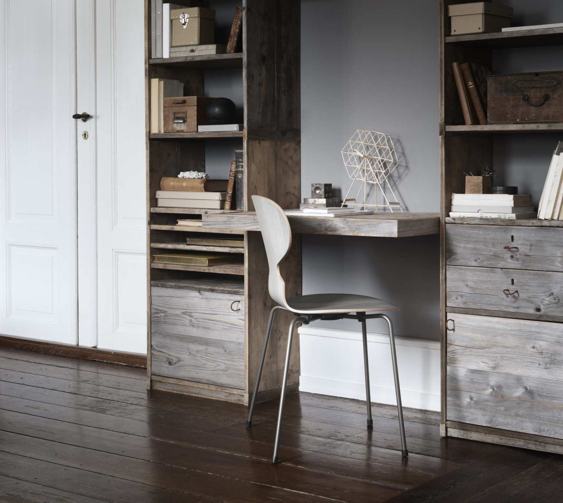 Die Ameise Stuhl 3101 4-Bein Gestell Fritz Hansen