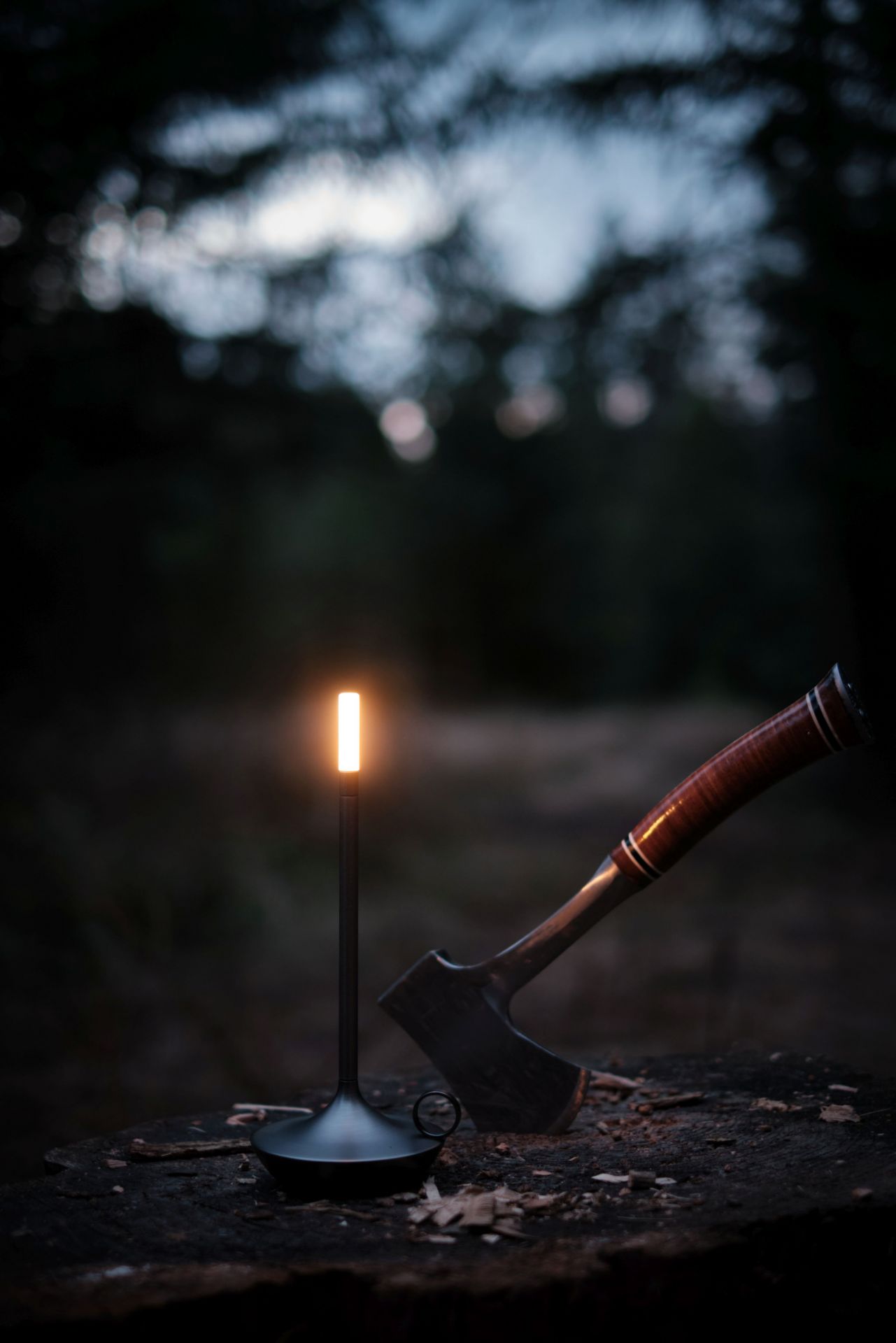 Wick Portable Akkuleuchte / Tischleuchte mit USB graphit Graypants