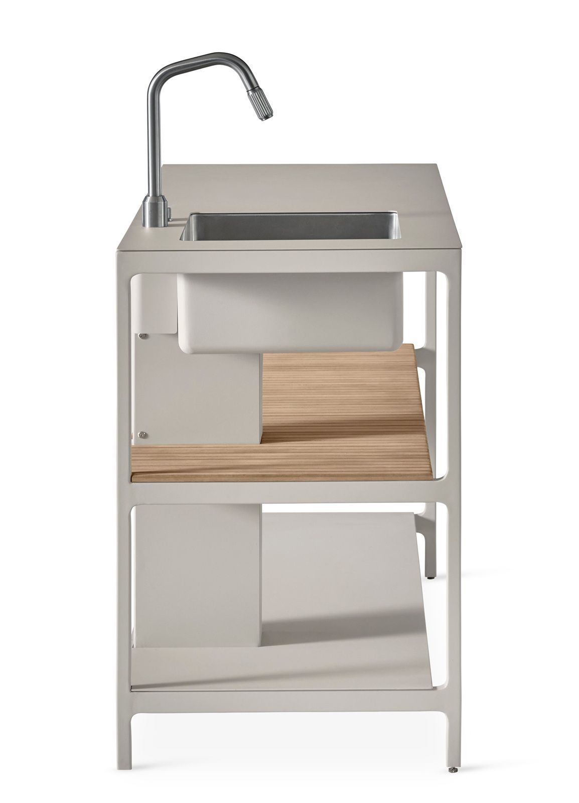 Open-Air Outdoor Kitchen Unit Küchenzeile mit Spüle Vipp