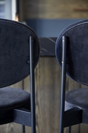 Series 430 Bar Stool Barhocker 75 cm SCHWARZ / REMIX 123 Verpan EINZELSTÜCK