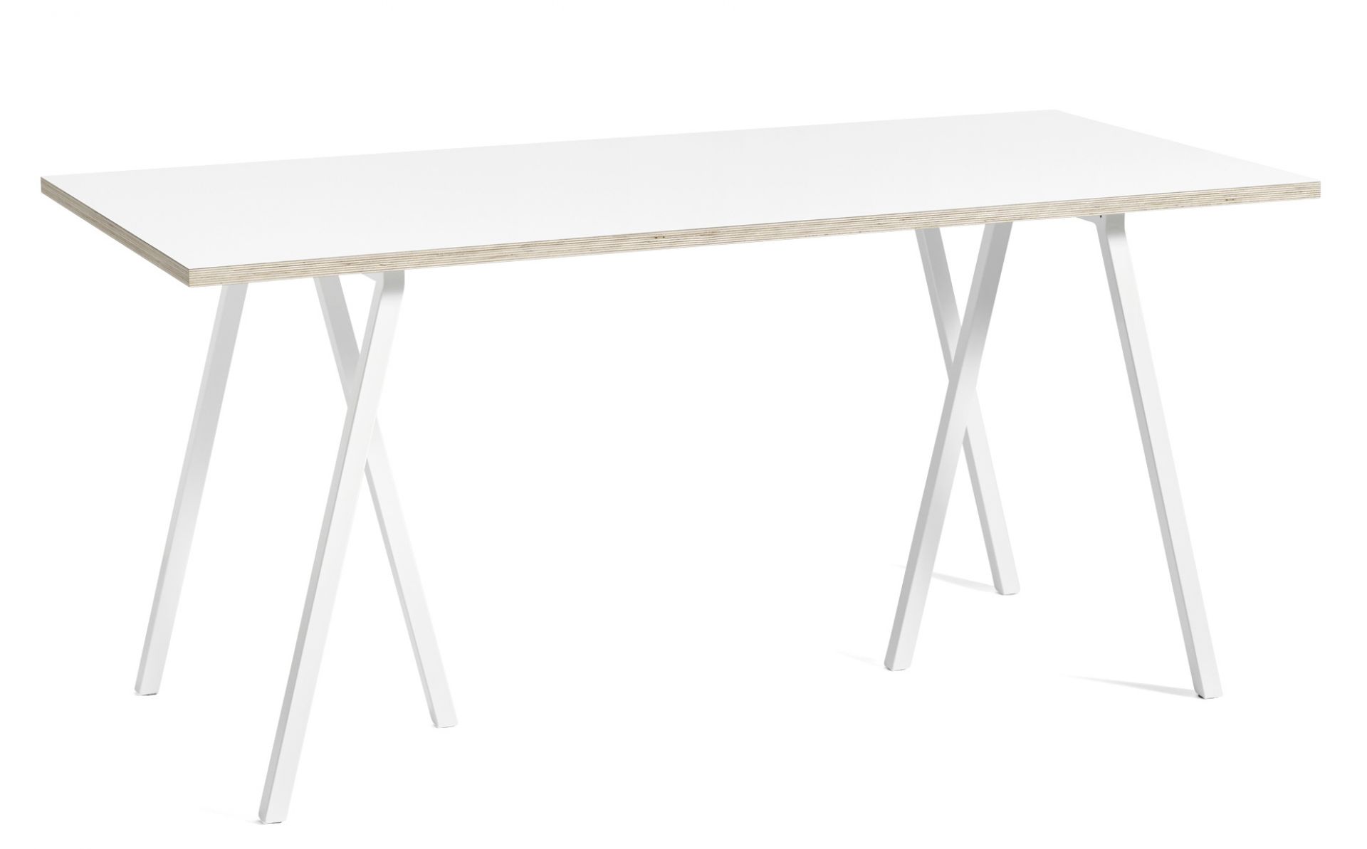 Loop Stand Table Hay Weiss 160 cm