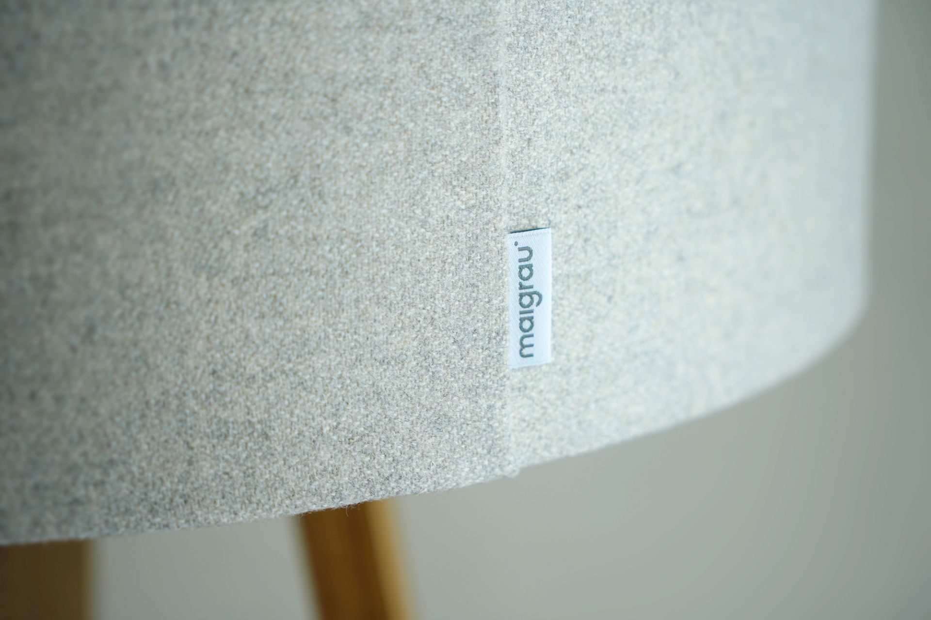 Luca Stand Stehleuchte Eiche natur/weiß Maigrau