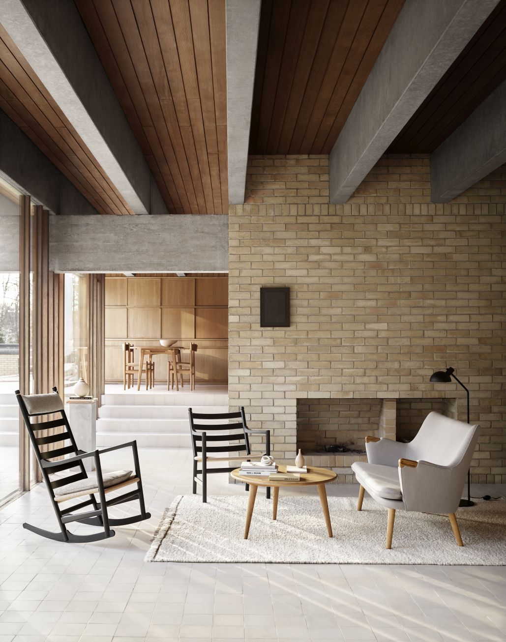 CH45 Schaukelstuhl - Eiche geölt Carl Hansen & Søn