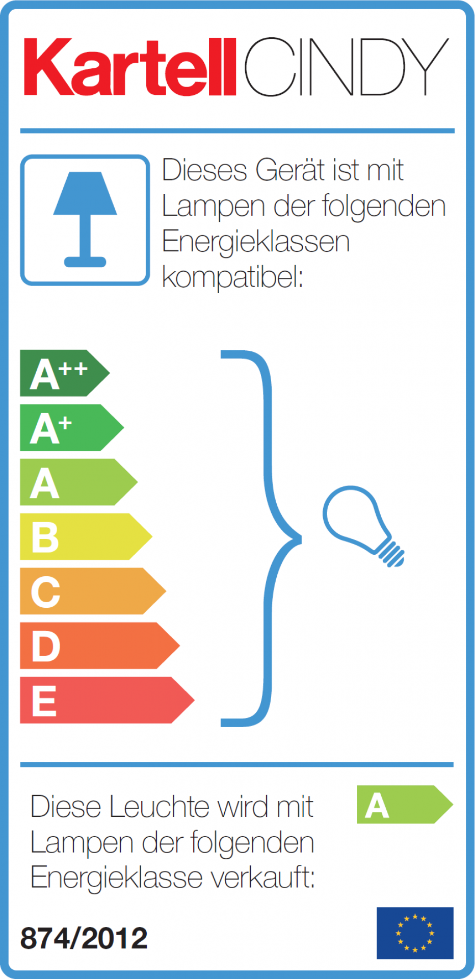 Cindy Tischleuchte Kartell