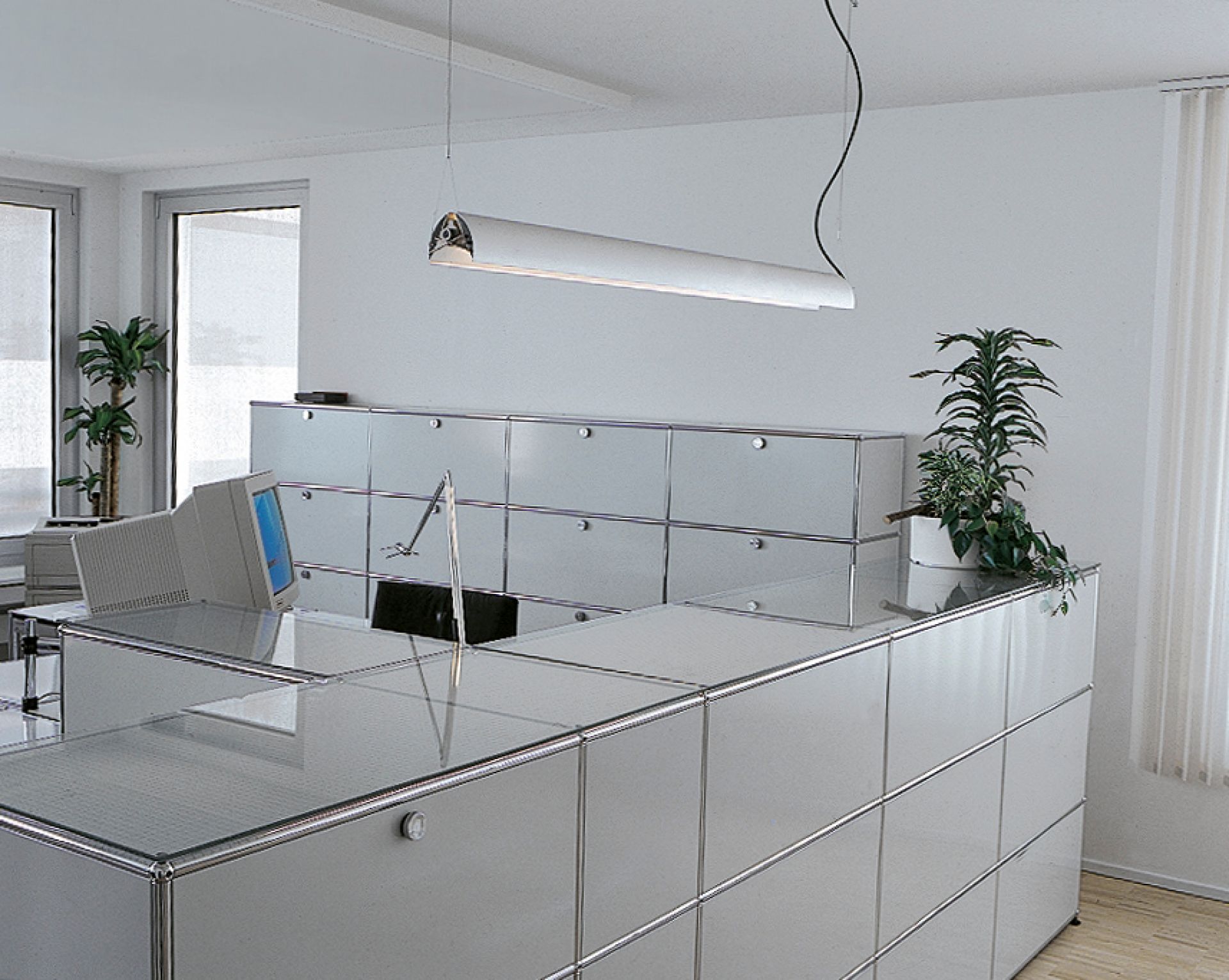 Updown 30 Pendelleuchte Belux Aluminium 2700K Dimmbar