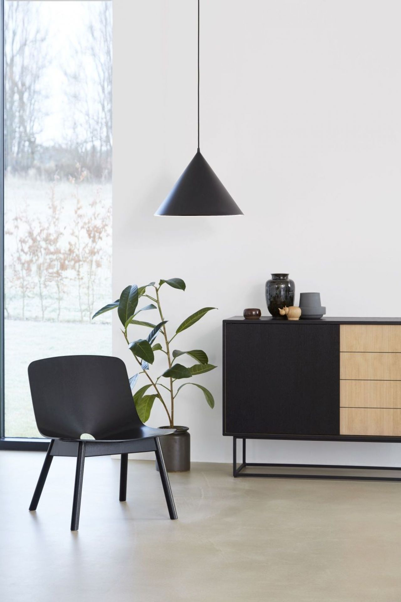 Annular Pendant Pendelleuchte Schwarz Woud EINZELSTÜCK