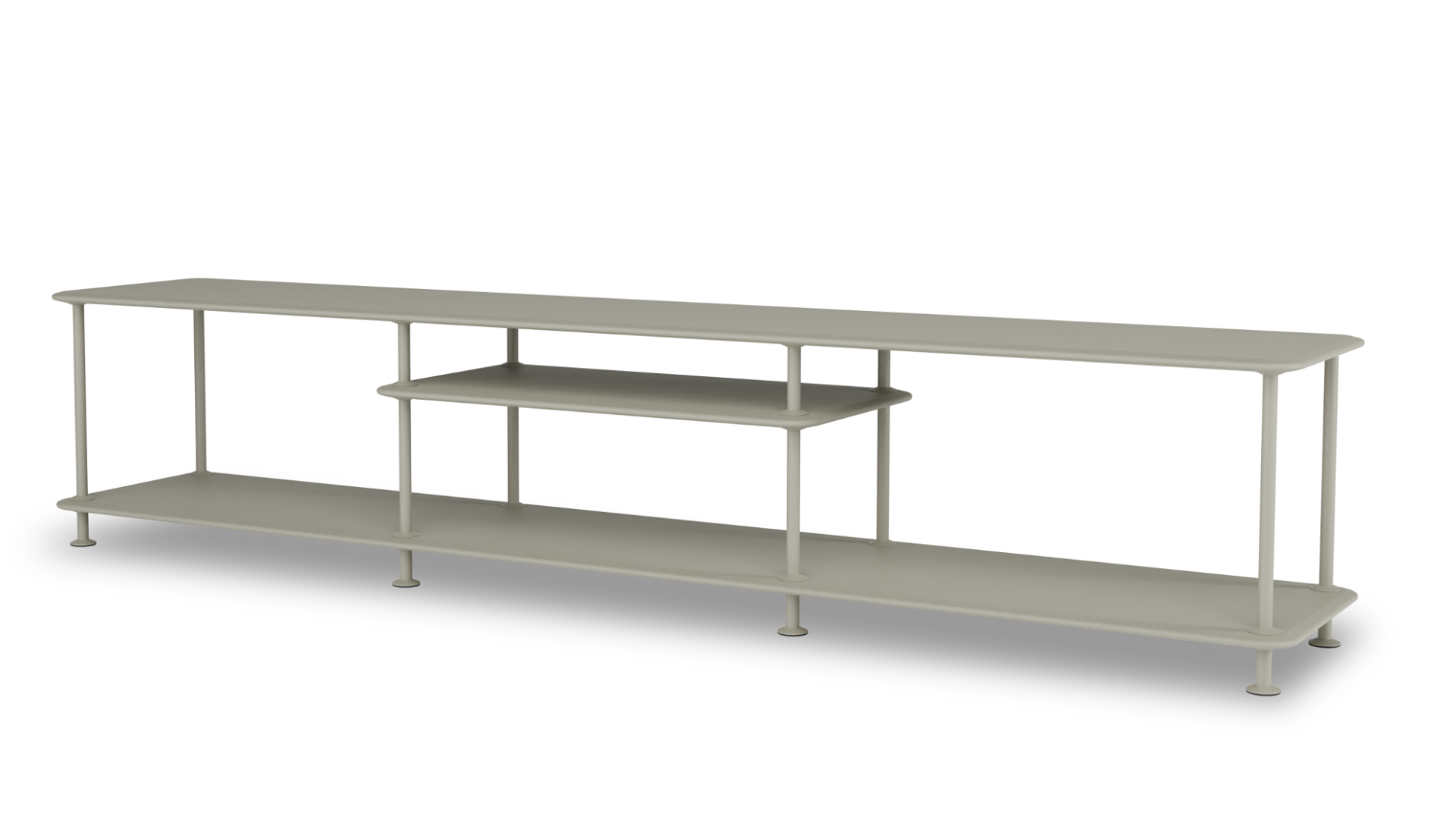 Montana Free Regal in Sand: Modernes, modulares Regalsystem für Wohnzimmer und Büro.