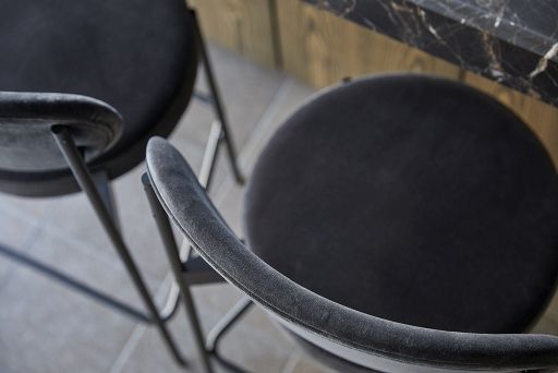 Series 430 Bar Stool Barhocker 75 cm SCHWARZ / REMIX 123 Verpan EINZELSTÜCK