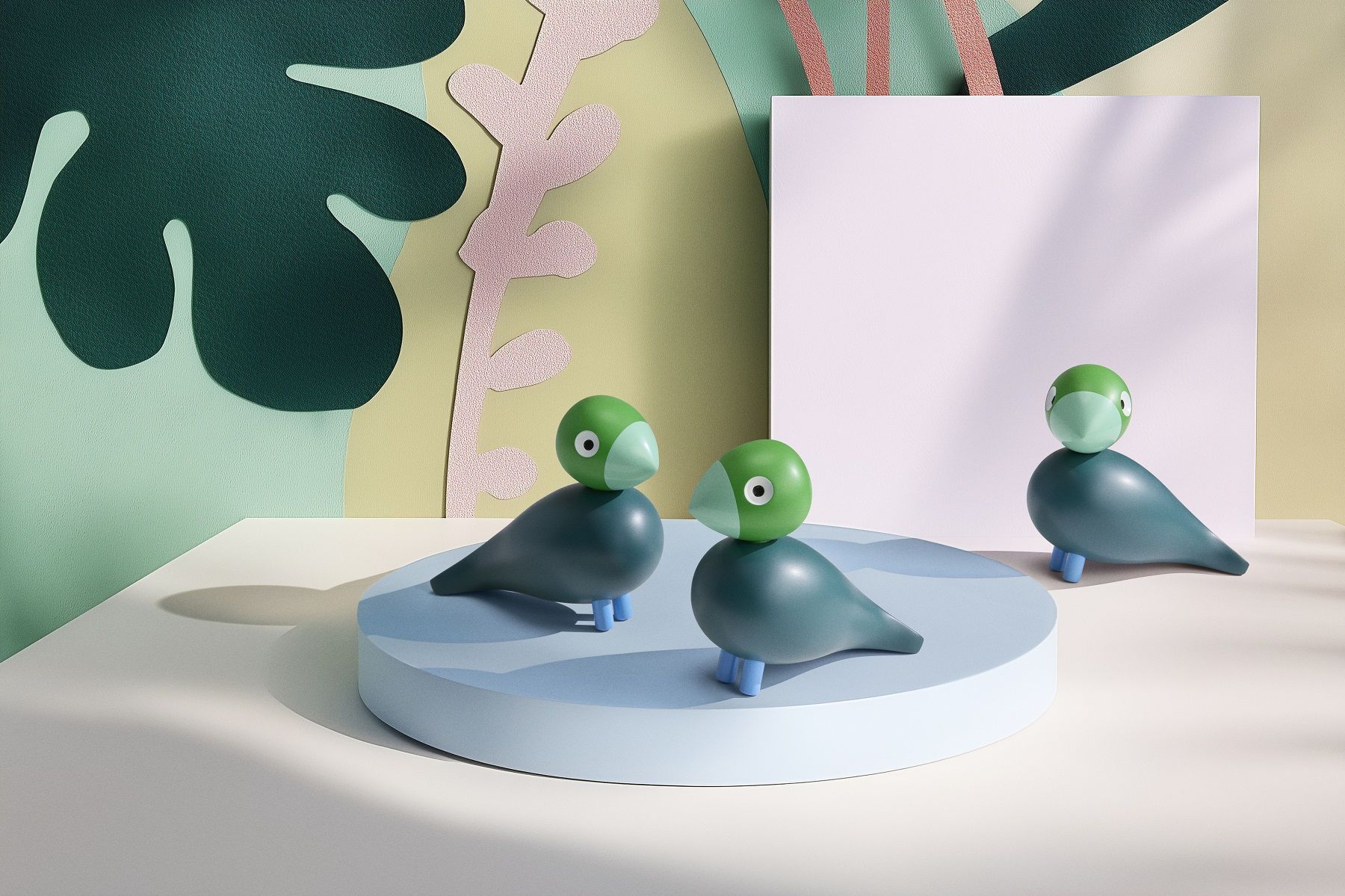 Birk Year Bird 2026 H12.5 cm Dunkelgrün LIMITED EDITION Kay Bojesen