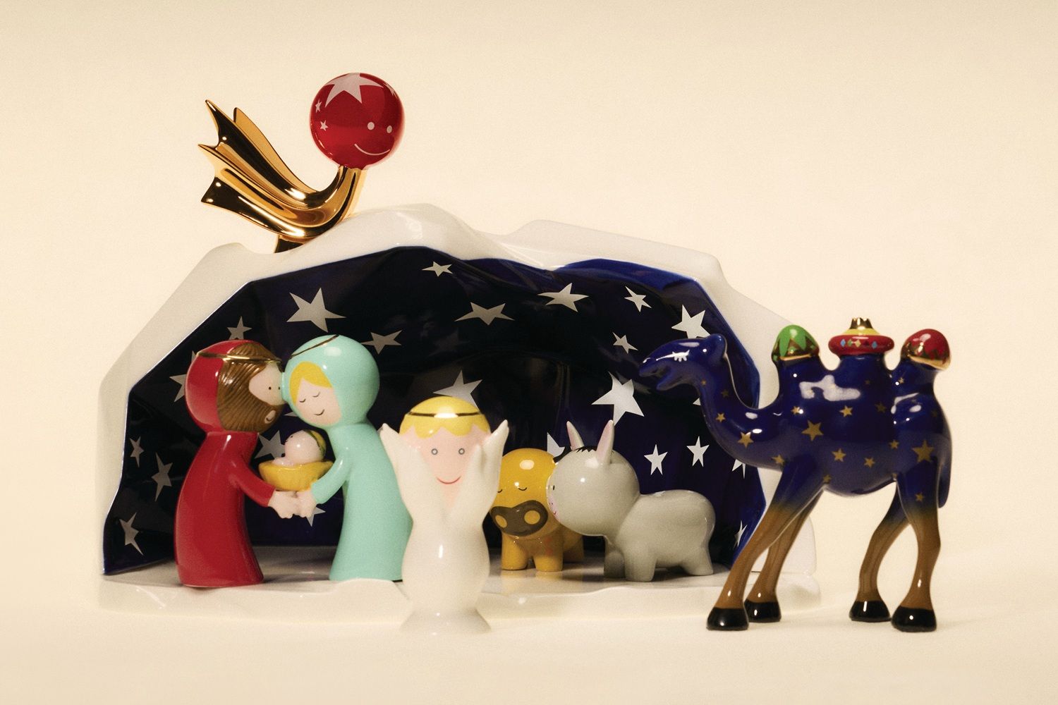 Happy Eternity Baby Weihnachtsfiguren ALESSI AGJ01S2 Alessi