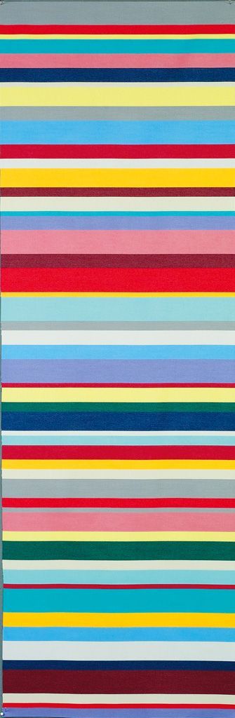 New Hampton Polsterauflage für Sonnenliege Outdoor Weishäupl Multicolor mit bunten Streifen für Garten und Balkon.