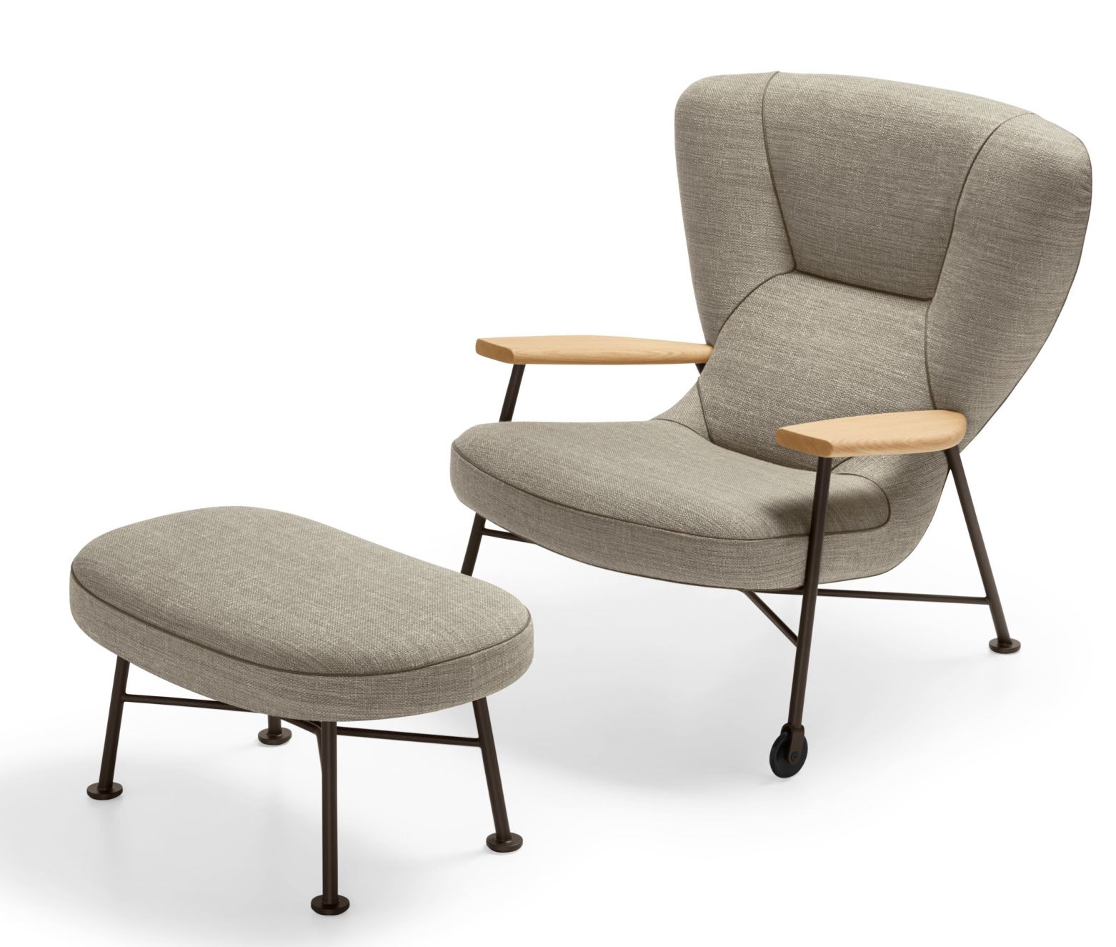 264 / 265 Shinzo Lounge Chair Sessel Walter Knoll