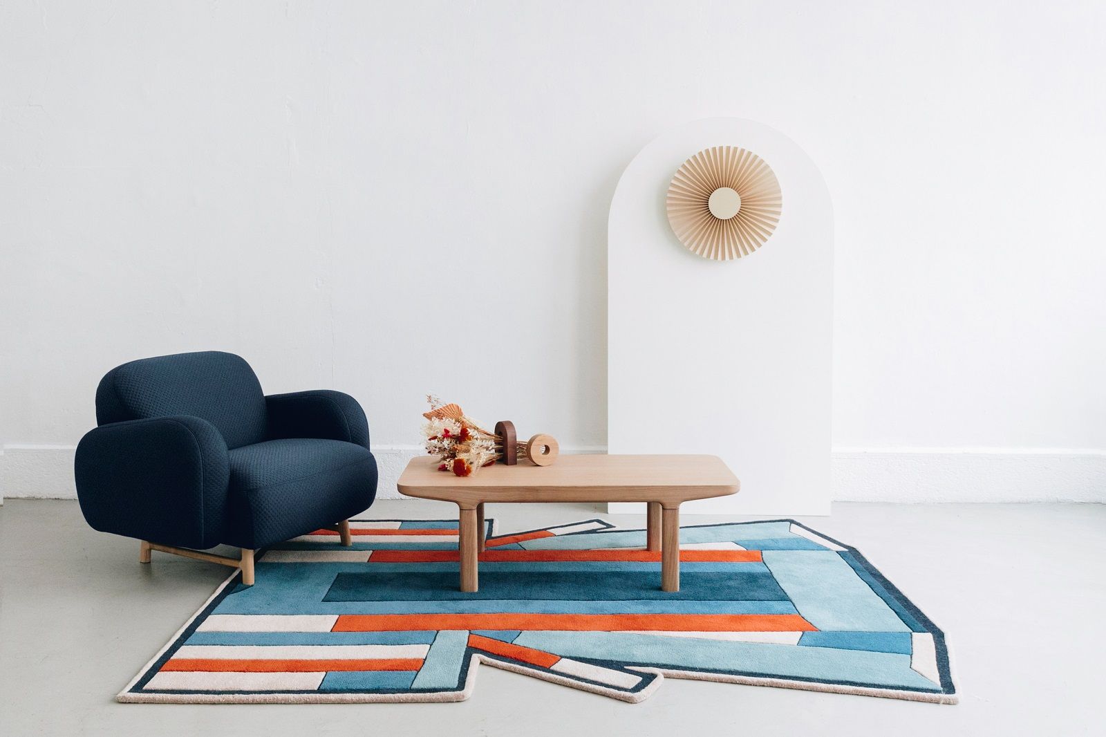 Carmen Wall lamp Wandleuchte Hartô Schiefergrau