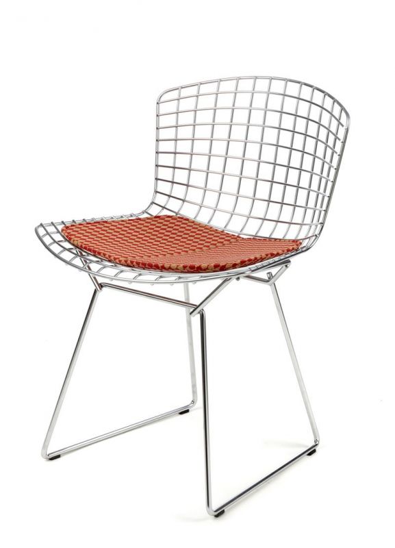 Bertoia Stuhl Vollgepolster Knoll International | verchromt | Tonus