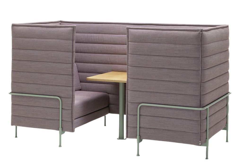 Alcove Cabin Love Seat Highback Sofa Vitra