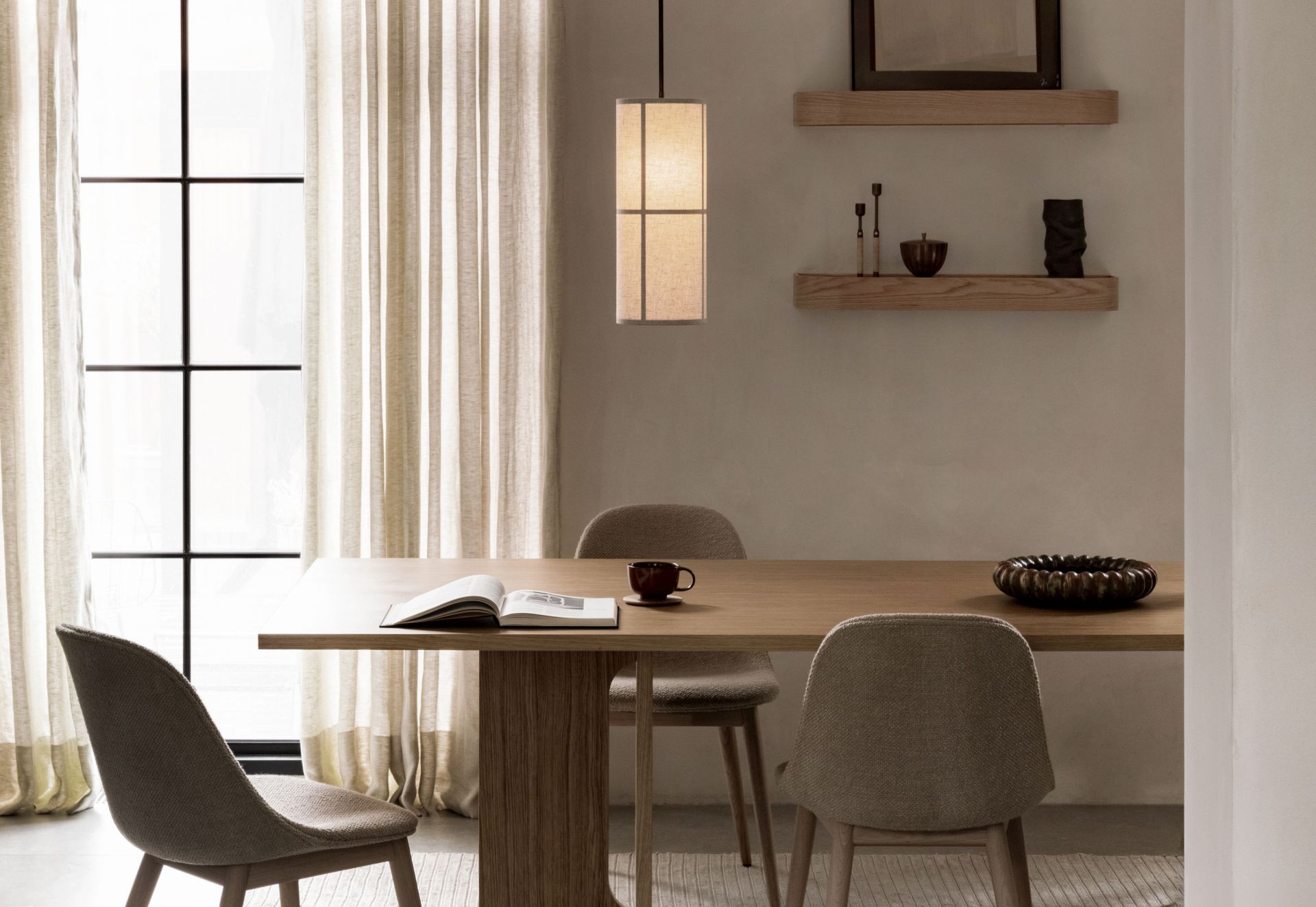 Hashira Pendant lamp Pendelleuchte Ø30 Raw Audo