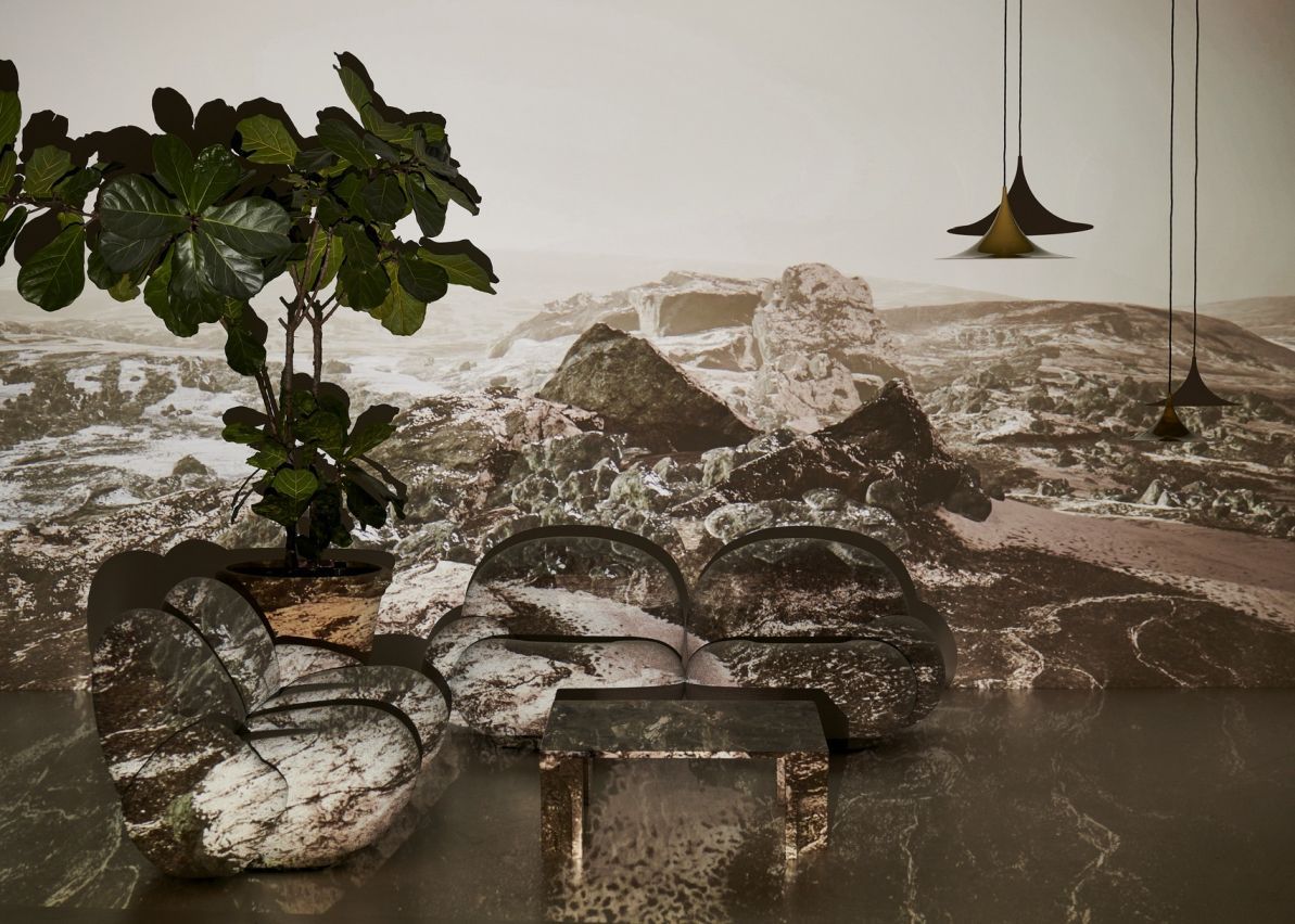 Doric Couchtisch Rechteckig Gubi