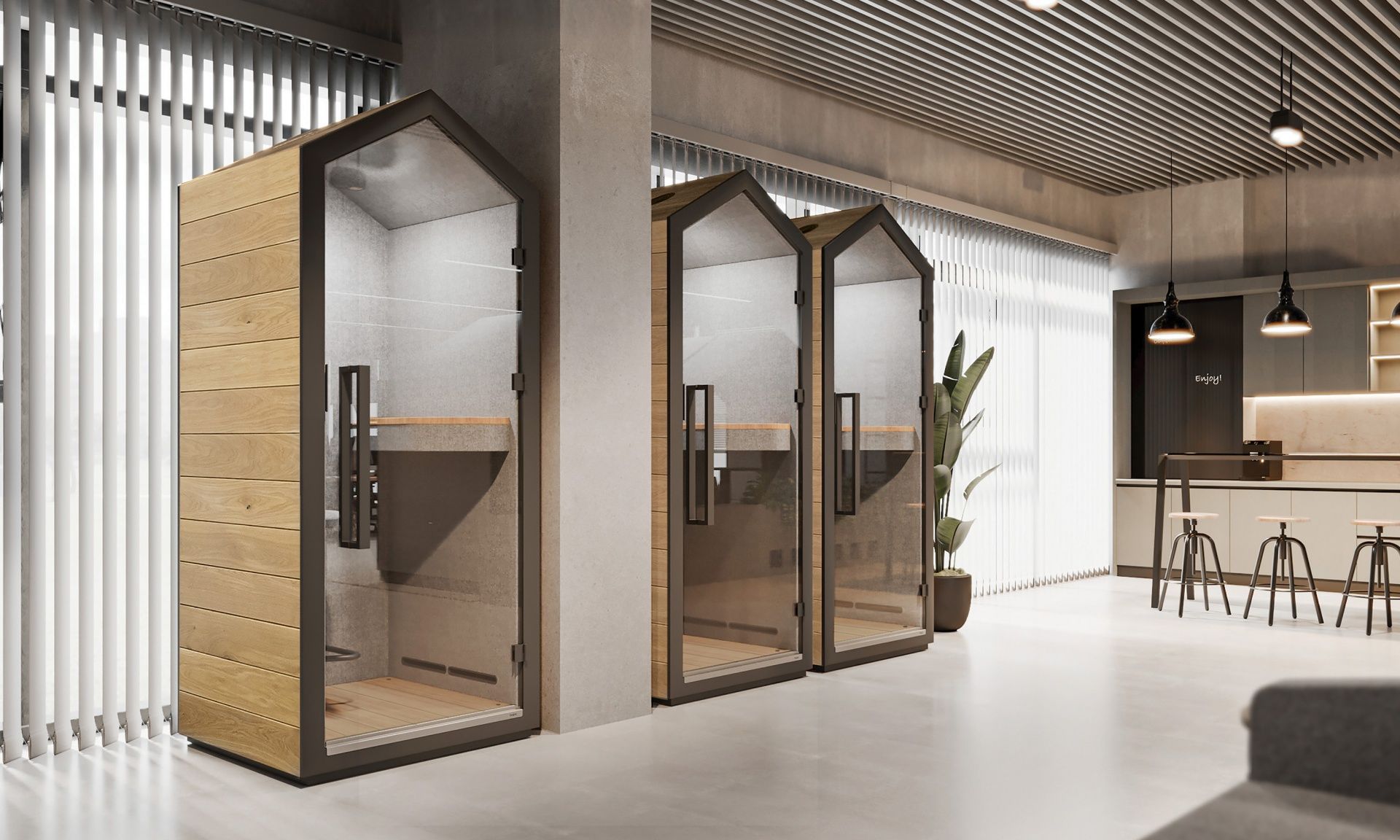 treehouse THS 1T G1 / G2 Akustikkabine Bejot