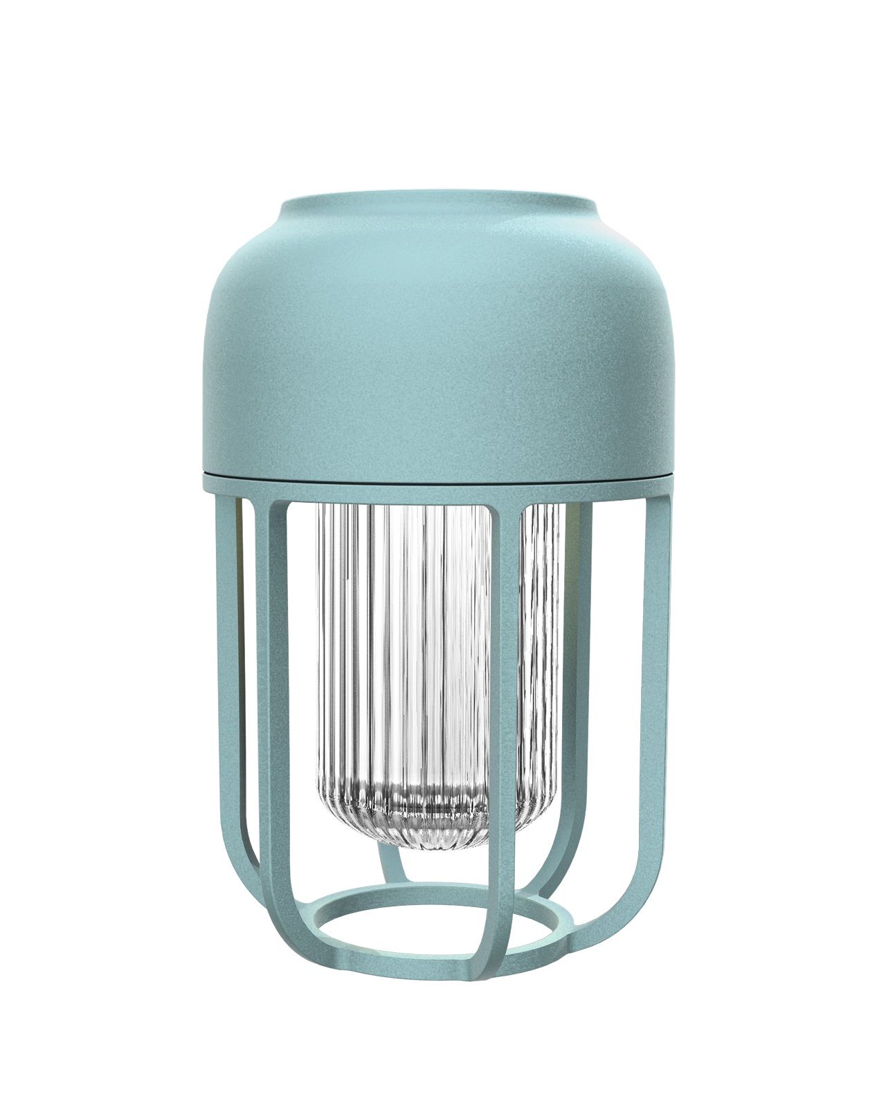 Houe LIGHT No.1 Akkuleuchte in Hellblau, Solarleuchte für Innen und Außen.