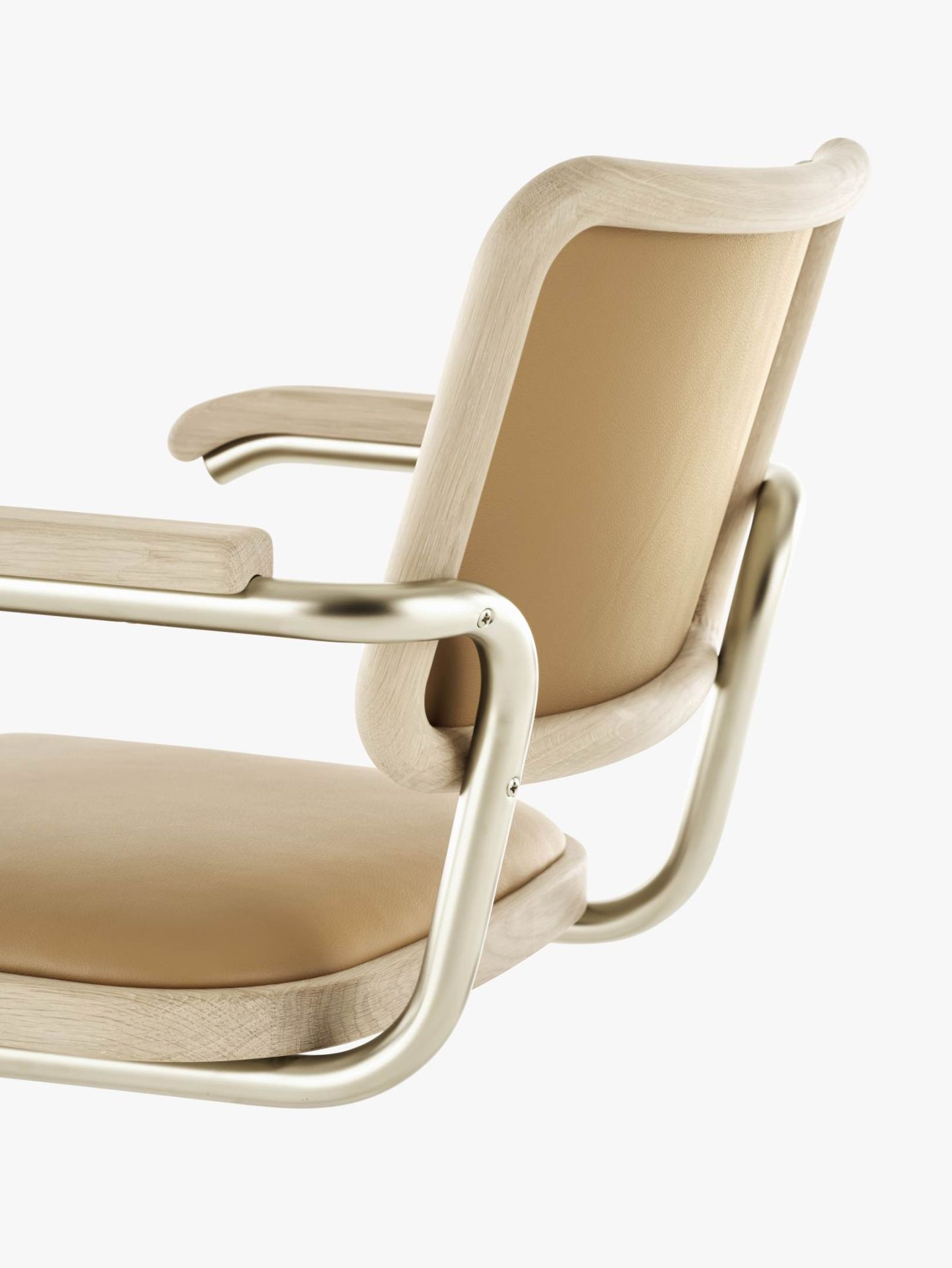 JS. Thonet by Jil Sander S 64 P / S64P Freischwinger Thonet