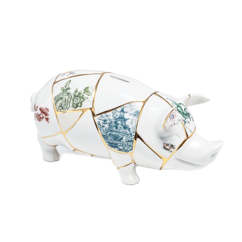 Kintsugi Moneybox Spardose Piggy Bank Seletti