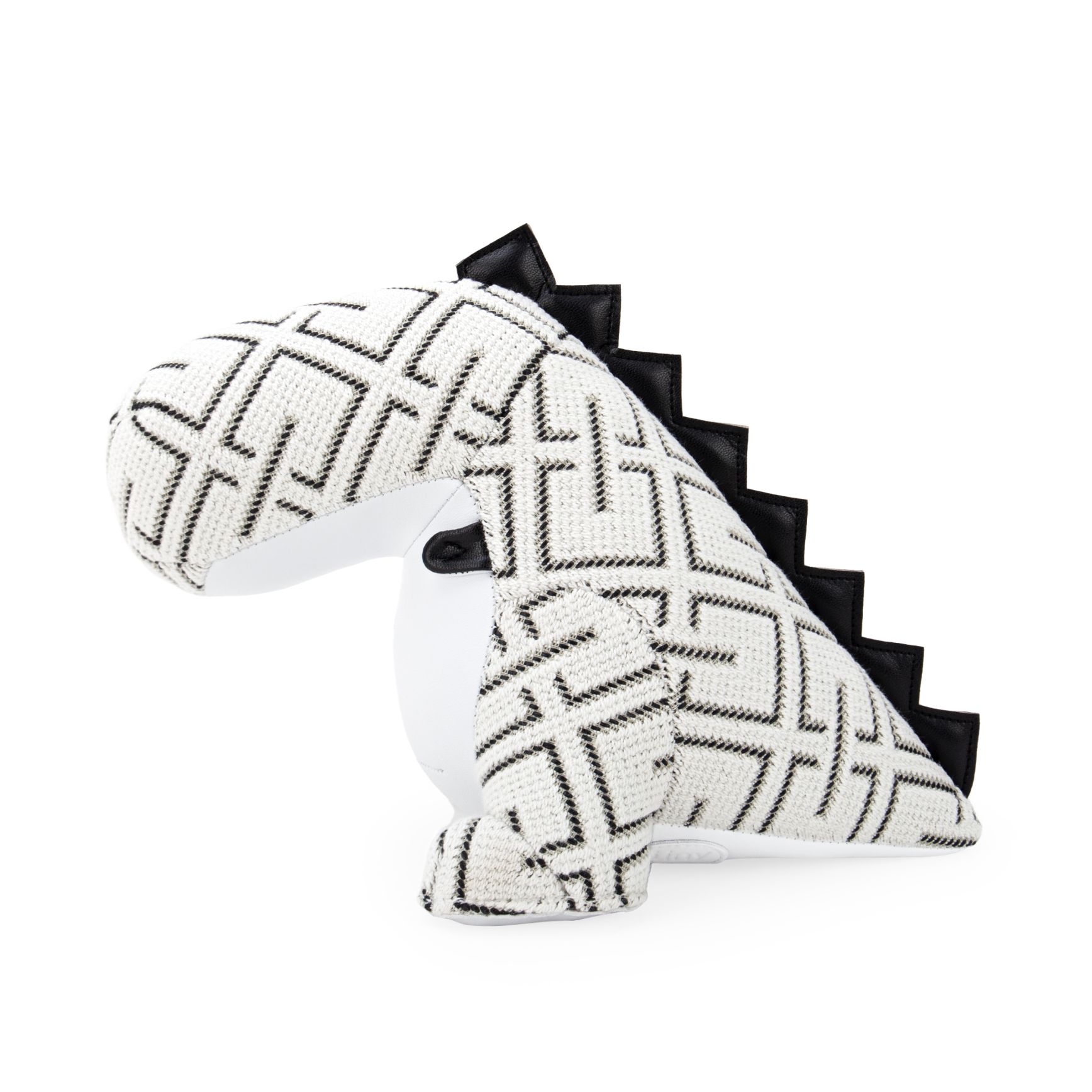 Buchstütze Dinosaurier Bobo Grid Weiß Züny x KVADRAT