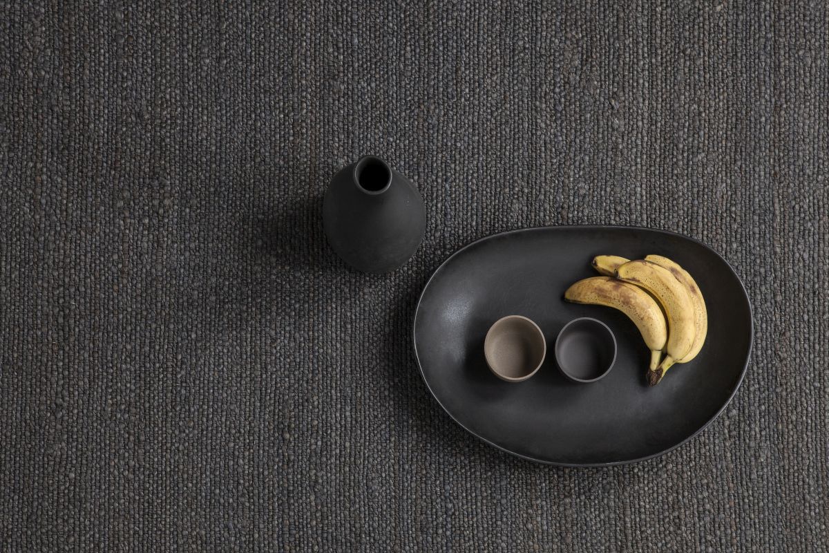 Herb Teppich braun 250x350cm Nanimarquina