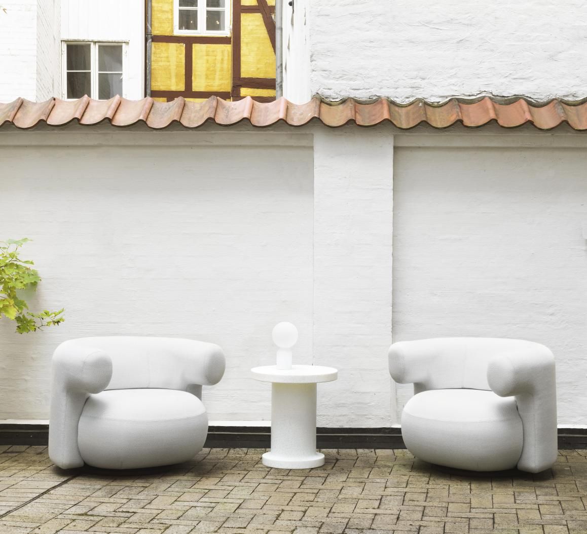 Burra Lounge Chair Sessel mit Rückdrehfunktion Outdoor Normann Copenhagen