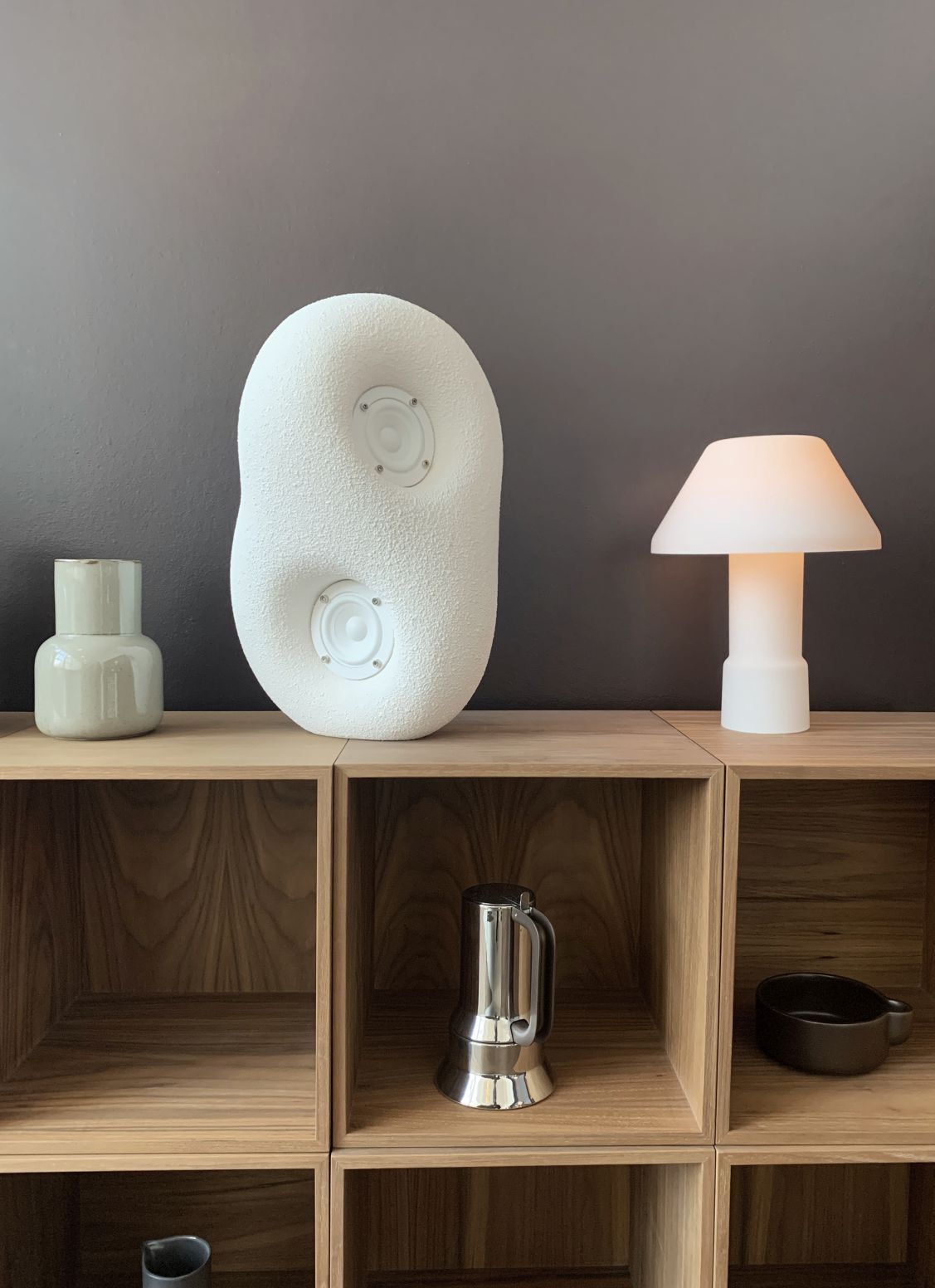 Akustische Skulptur Lautsprecher Transparent