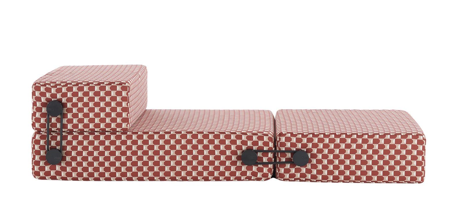 Trix Outdoor Chaise Longue / Liege / Sofa Obi Check Kartell