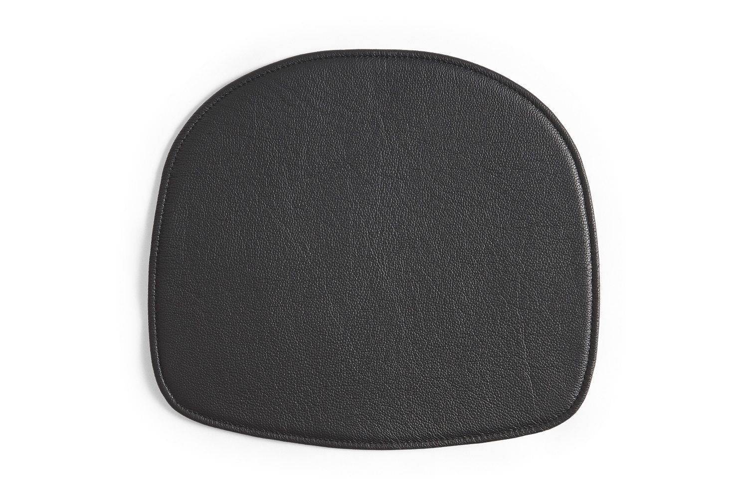 Schwarzes Sitzkissen für Hay About a Stool Barhocker, Leder, bequeme Sitzauflage für Barstühle.