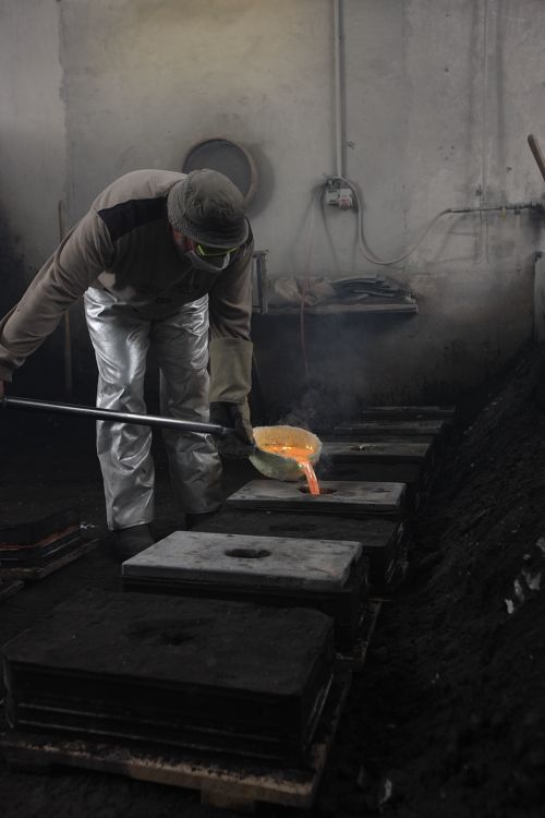 Walter Gropius Türdrücker Tecnolumen Nickel poliert