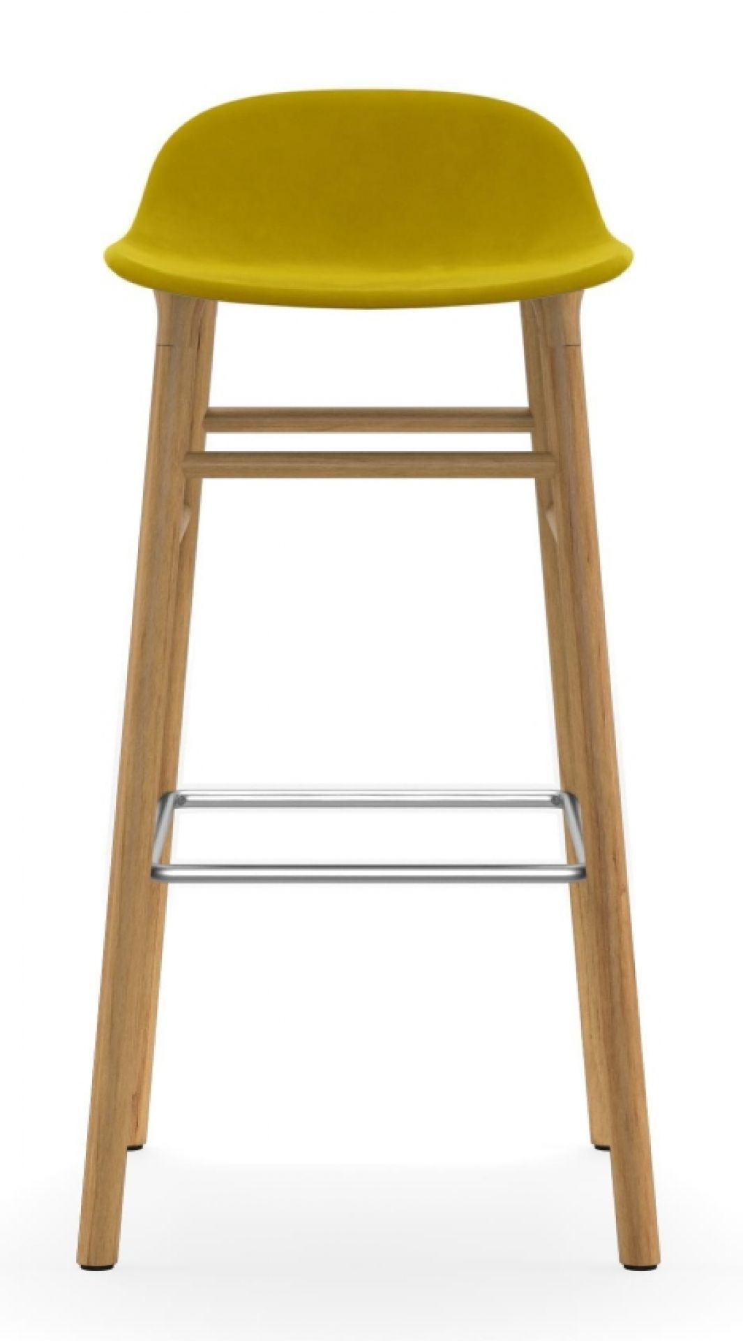 Form Barstool Barhocker H 75 cm Holz Gepolstert Normann Copenhagen