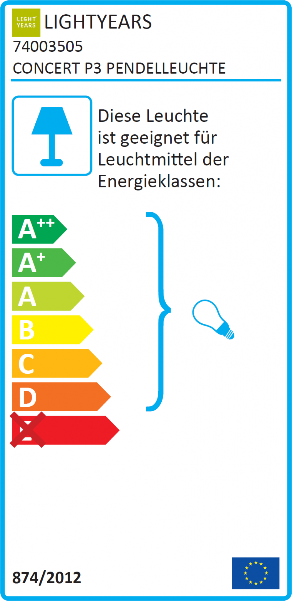 Concert Pendelleuchte Fritz Hansen