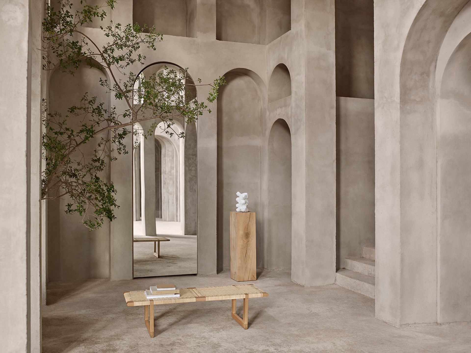 BM0488 Borge Mogensen Tischbank Carl Hansen