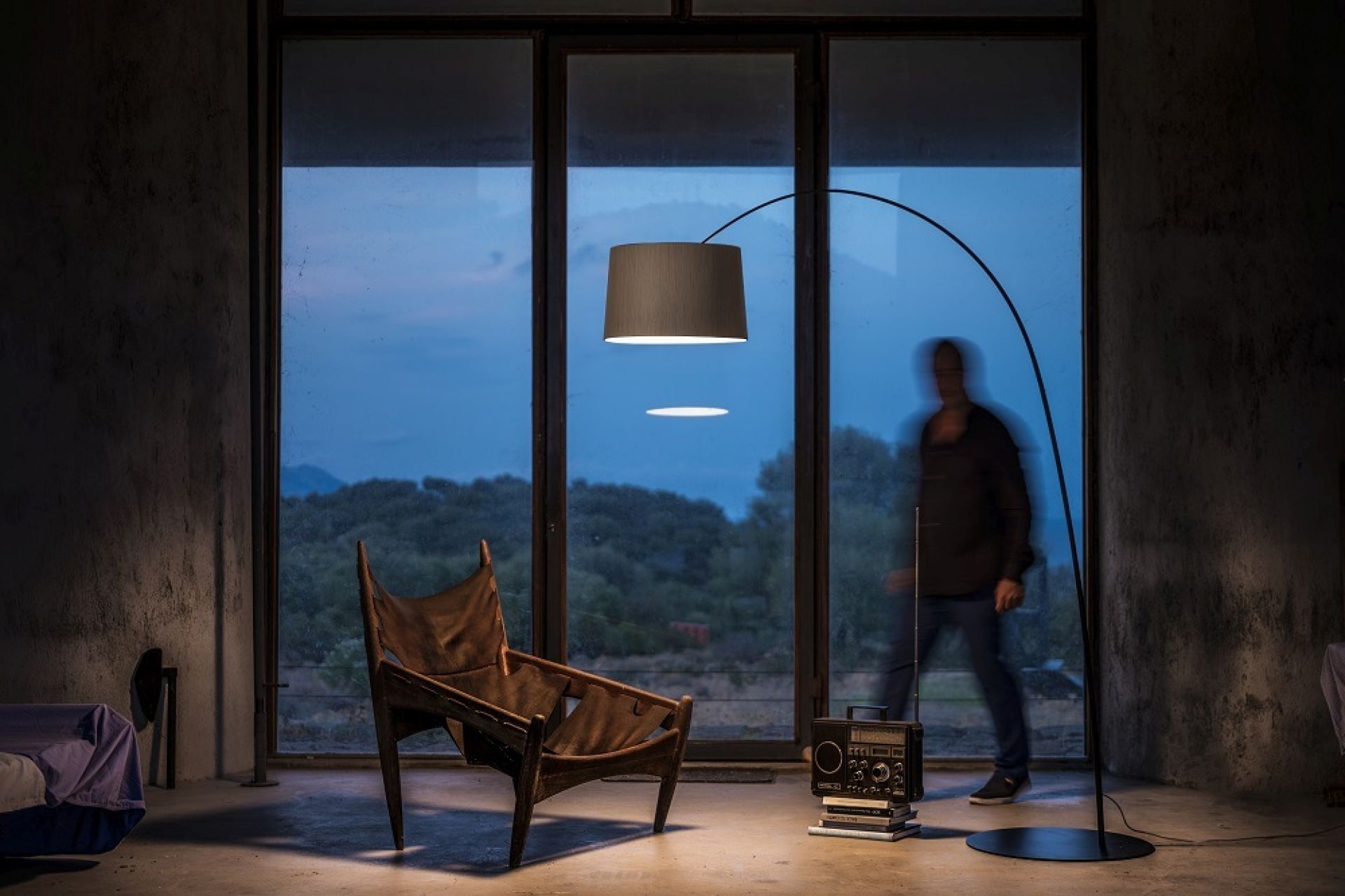 Twiggy Wood LED Stehleuchte Foscarini