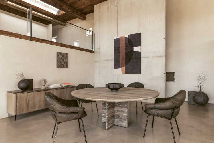 BC17 T-Rox Tisch rund Esstisch Janua